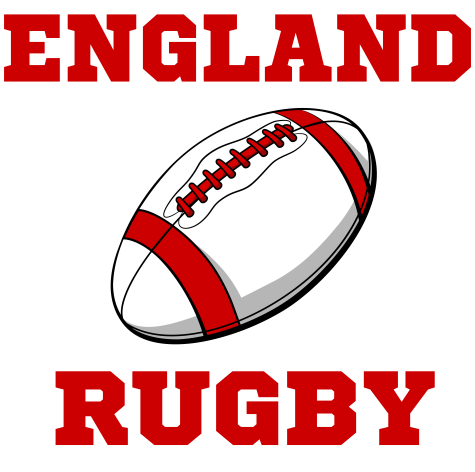 England Rugby Ball Mug (White)